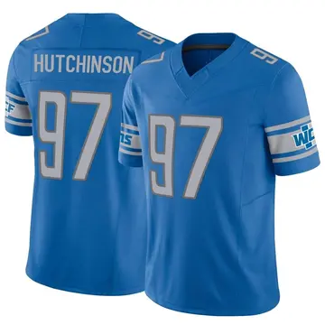 Aidan Hutchinson Detroit Lions Youth Legend Olive Salute to