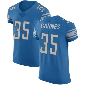 Men's Chelen Garnes Detroit Lions Elite Blue Team Color Vapor Untouchable Jersey