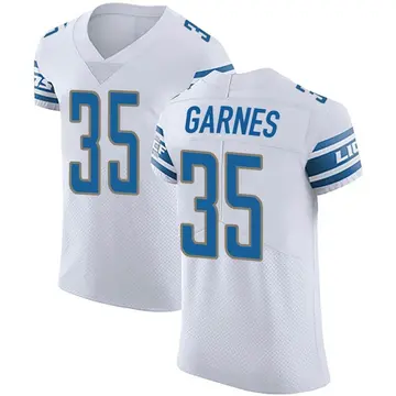 Men's Chelen Garnes Detroit Lions Elite White Vapor Untouchable Jersey