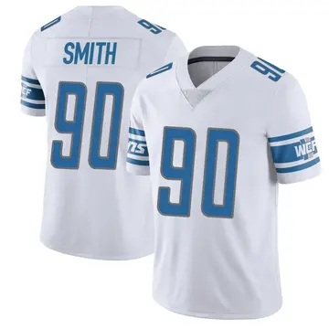 Men's Chris Smith Detroit Lions Limited White Vapor Untouchable Jersey