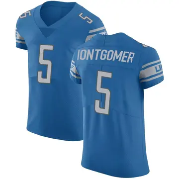 Men's David Montgomery Detroit Lions Elite Blue Team Color Vapor Untouchable Jersey