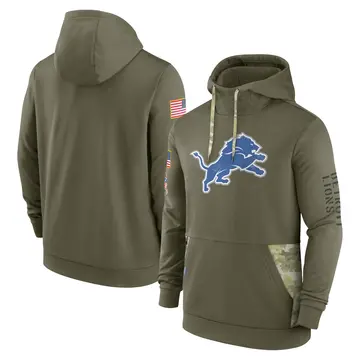 Alim McNeill Youth Detroit Lions Black 2020 Salute to Service Sideline  Performance Pullover Hoodie - Pro Sweatshirts