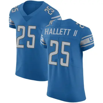 Men's Erick Hallett II Detroit Lions Elite Blue Team Color Vapor Untouchable Jersey