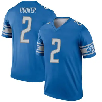 Men's Hendon Hooker Detroit Lions Legend Blue Jersey