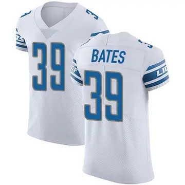 Men's Jake Bates Detroit Lions Elite White Vapor Untouchable Jersey