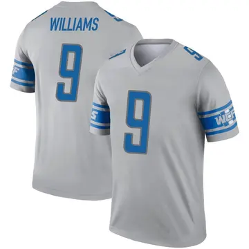 Nike Jameson Williams Detroit Lions Limited Black Reflective Jersey - Men's