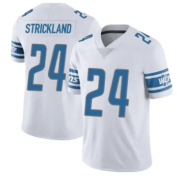 Men's Loren Strickland Detroit Lions Limited White Vapor Untouchable Jersey