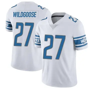 Men's Rachad Wildgoose Detroit Lions Limited White Vapor Untouchable Jersey