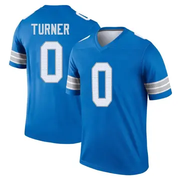 Men's Zeke Turner Detroit Lions Legend Blue 2nd Jersey