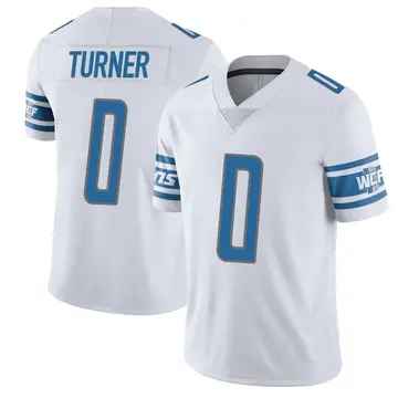 Men's Zeke Turner Detroit Lions Limited White Vapor Untouchable Jersey