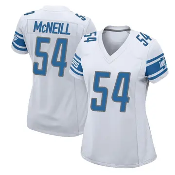 Men's Nike Alim McNeill Blue Detroit Lions Game Jersey Size: 3XL