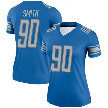 Women's Chris Smith Detroit Lions Legend Blue Jersey