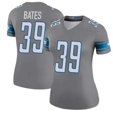 Women's Jake Bates Detroit Lions Legend Color Rush Steel Jersey