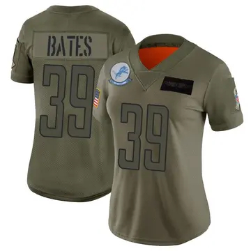 Women's Jake Bates Detroit Lions Limited Camo 2019 Salute to Service Jersey