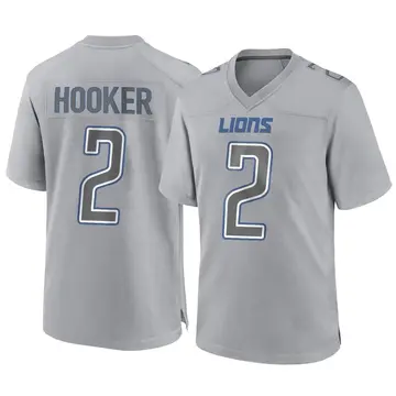 Youth Hendon Hooker Detroit Lions Game Gray Atmosphere Fashion Jersey