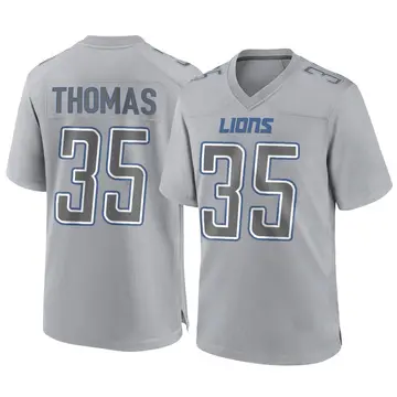 Youth Isaiah Thomas Detroit Lions Game Gray Atmosphere Fashion Jersey