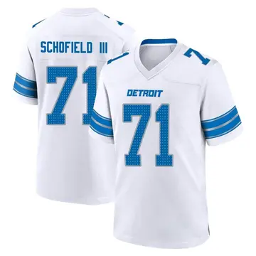 Youth Michael Schofield III Detroit Lions Game White 2nd Jersey